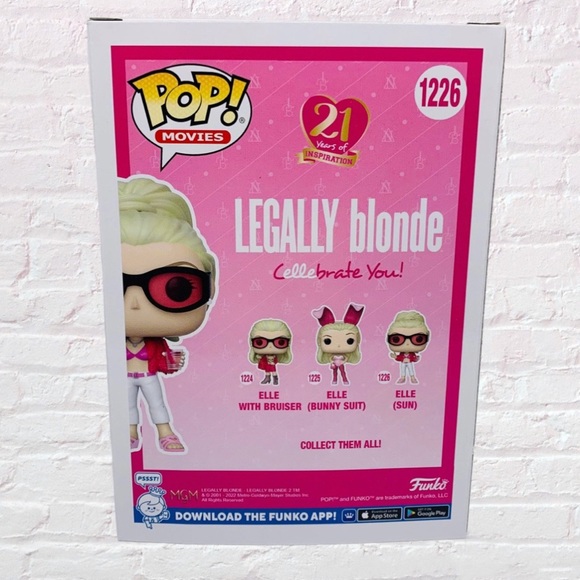 Funko POP! Movies Legally Blonde Elle (Sun) Vinyl Action Figure #1226 BNIB - Picture 8 of 8